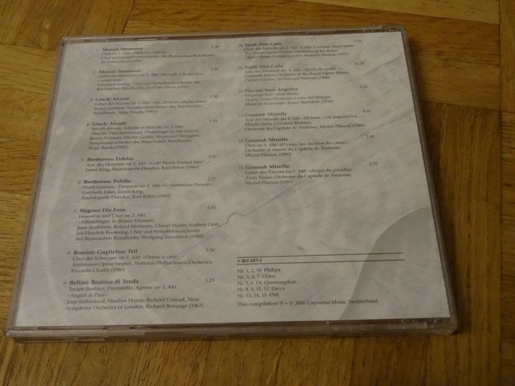 CD: Gebete aus Opern 6 CD – Usato da Olten venduto da Disc-Ausverkauf 1
