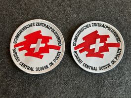Set Patches Schweizerisches Zentralpolizeibüro