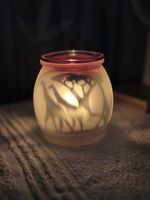 Porte-bougie à réchaud Crépuscule Giraf de chez Partylite