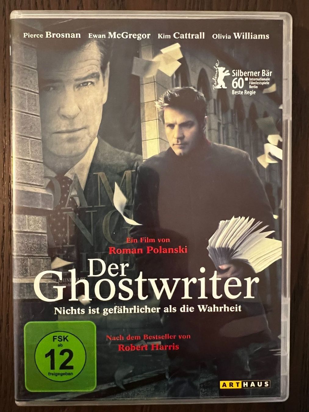 Alle DVDs: Der Ghostwriter – Gebraucht aus Zürich von FilmFreunde
