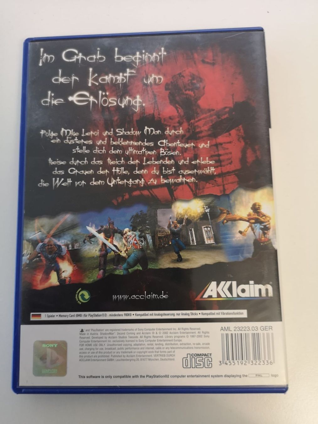 Giochi: Shadow Man 2econd Coming (PS2) – Usato da Herisau venduto da Seyashop1 2