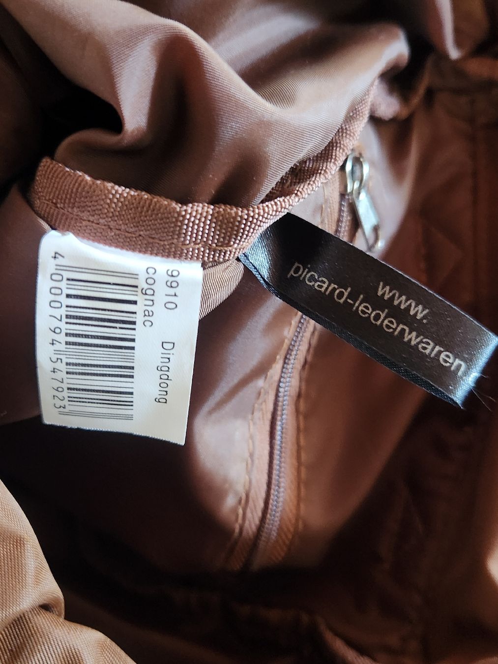 Picard Zaini: Sac à dos Picard tissu marron – Usato da Niedergösgen venduto da Eva2410 8