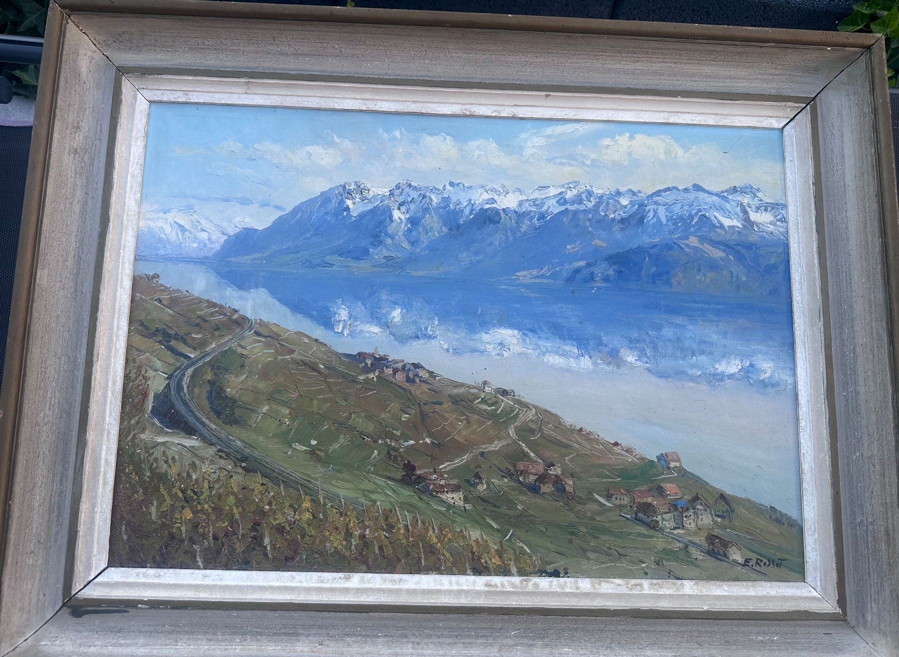 Dipinti: E. Rosset – Usato da St-Légier-Chiésaz venduto da EvaVDRiviera 5