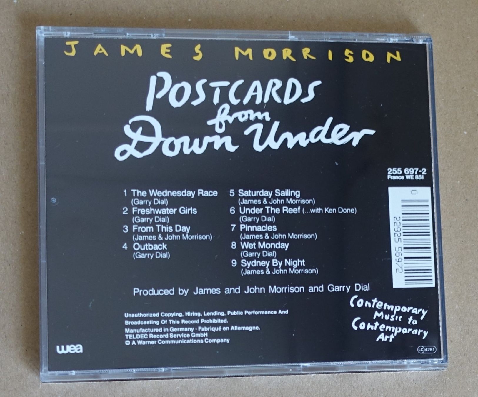 CDs: James Morrison – Postcards From Down Under - D13 – Gebraucht aus Sessa von discoverymedia 1