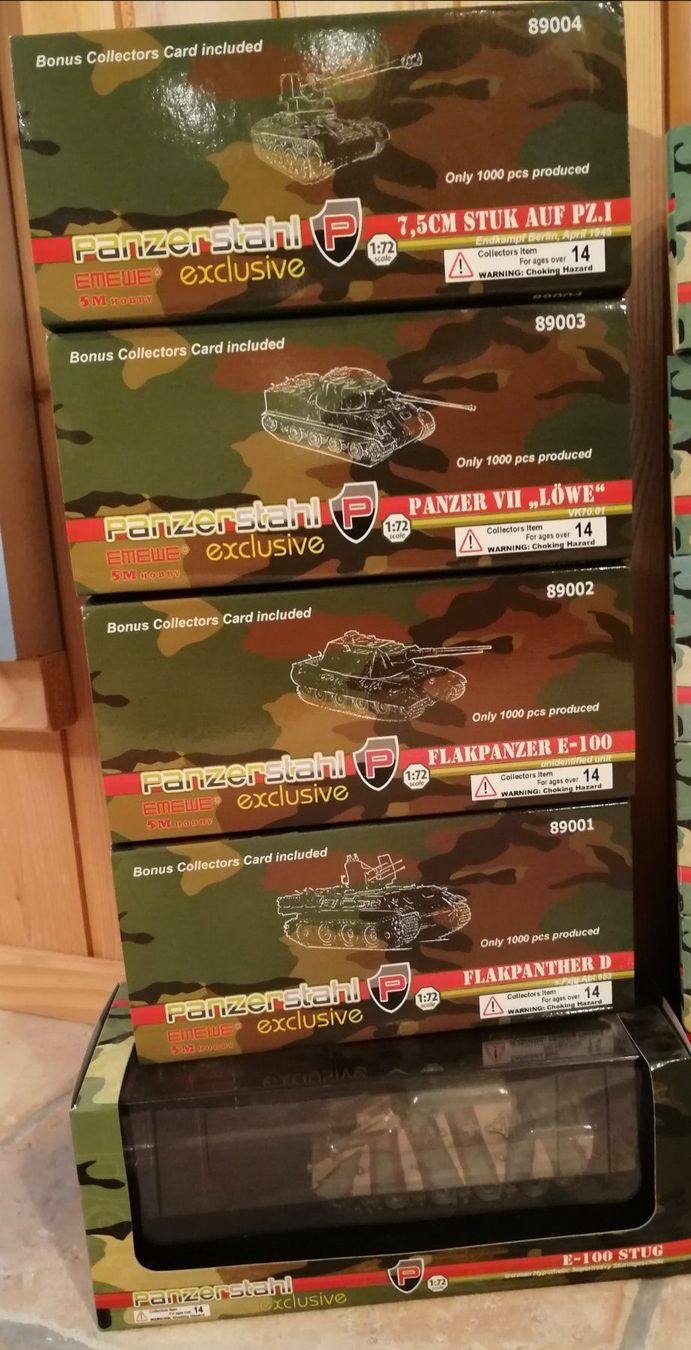 Kit di modellismo & Modellini statici: Panzerstahl 1:72 (43) – Nuovo e nell'imballaggio originale da Ramersberg venduto da endbefund13 1