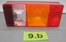 1 Hella Oldtimer Heckleuchte, Lichtscheibe, Nr. 9b