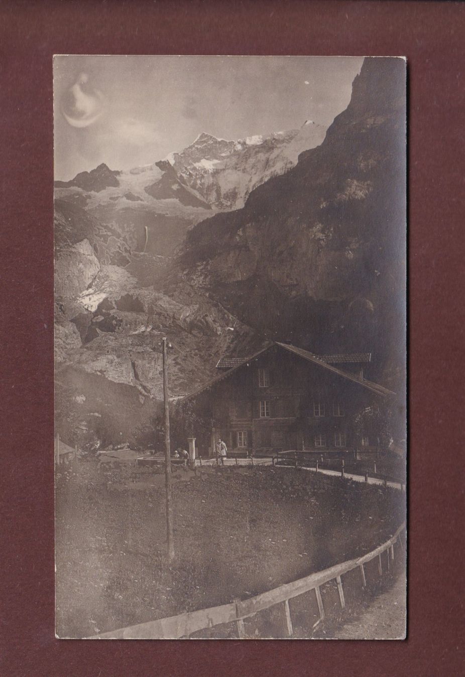 Ansichtskarten: Foto - GRINDELWALD - 1921 – Gebraucht aus Pully von nicecards-shop