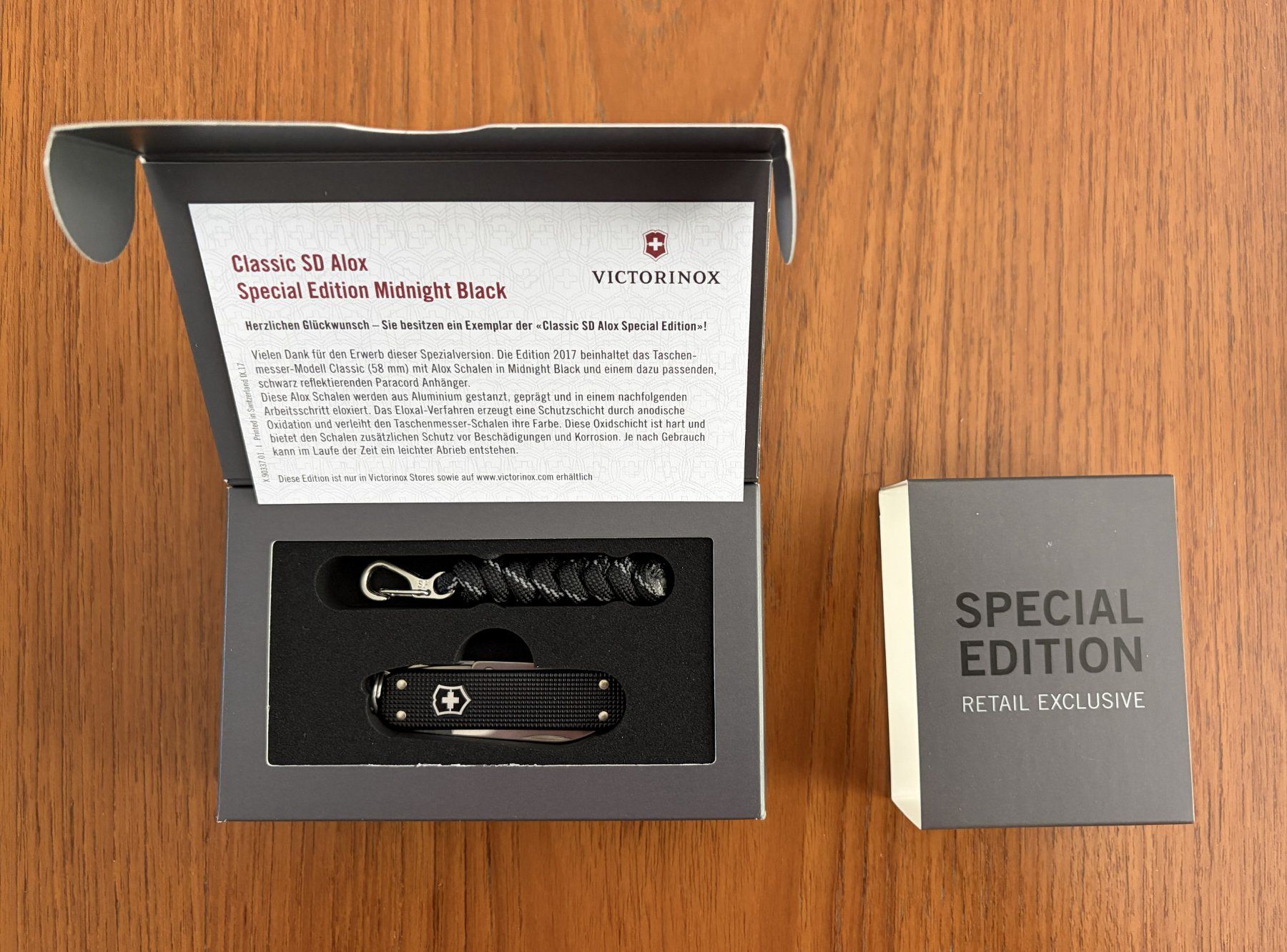 Victorinox Taschenmesser: VICTORINOX Classic SD Alox Special Edition – Neu und originalverpackt aus Niederdorf von Daddy07