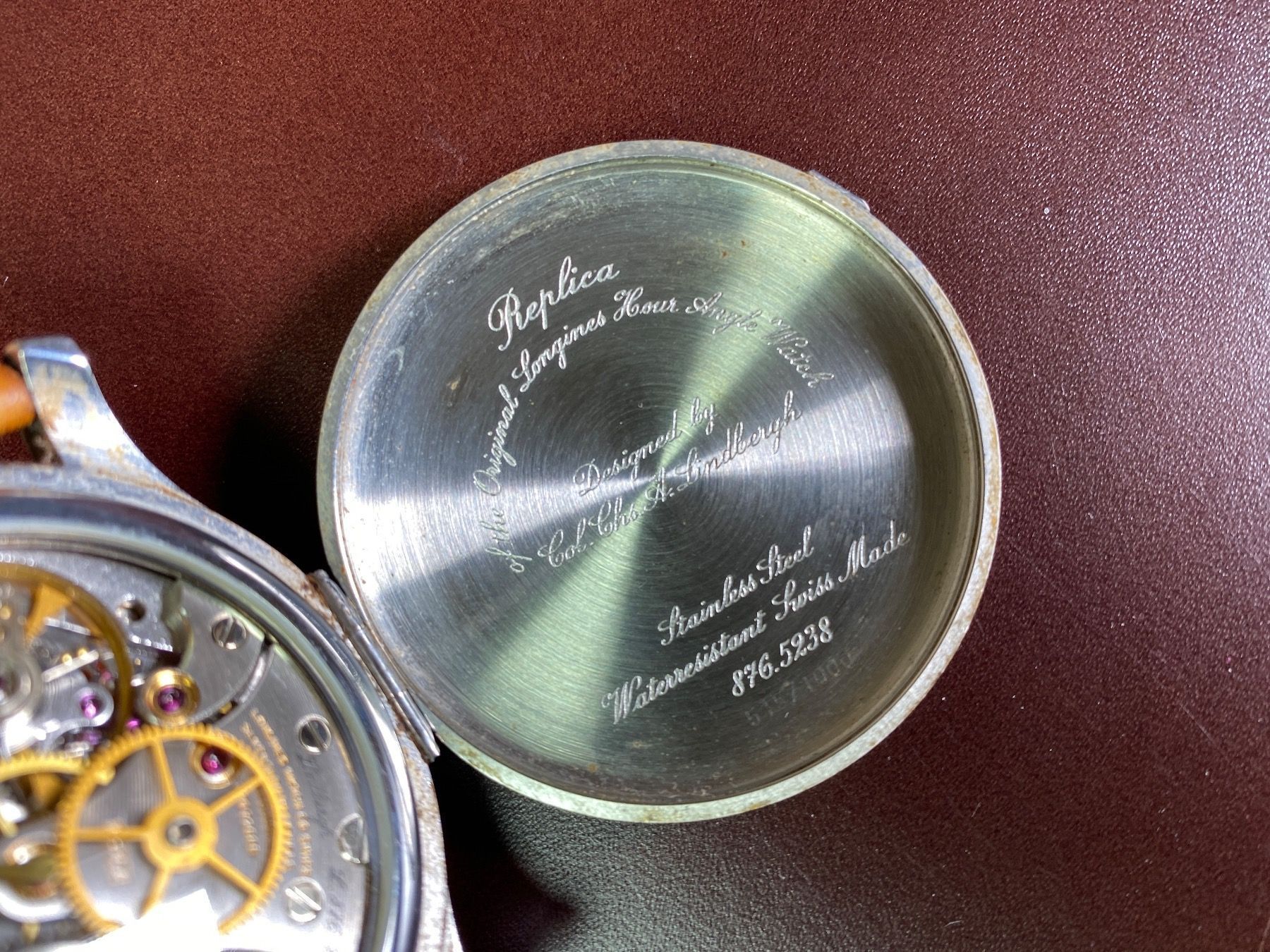 Longines Orologi: The Longines-Lindbergh Hour Angle Watch – Usato da Sarnen venduto da exxusu 4