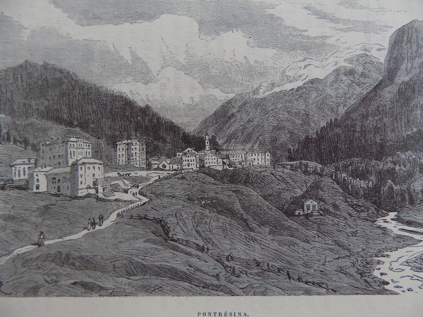 Incisioni: Pontresina Engadin – Usato da Risch venduto da Rischli15 2