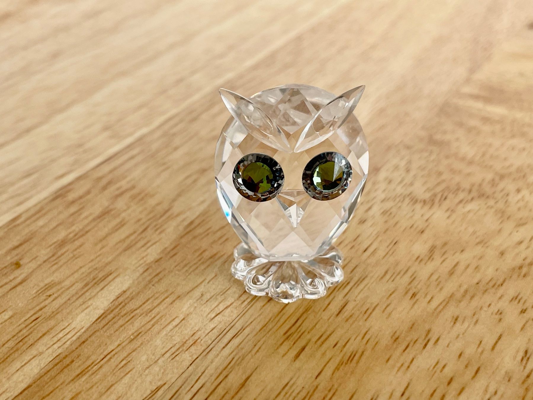 Swarovski Statuette: Swarovski Figur Eule Mini 010014 mit OVP – Nuovo (secondo la descrizione) da Zofingen venduto da Daves_Box 1