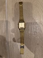 Casio unisex Uhr Vintage Gold Digital Analog guter Zustand