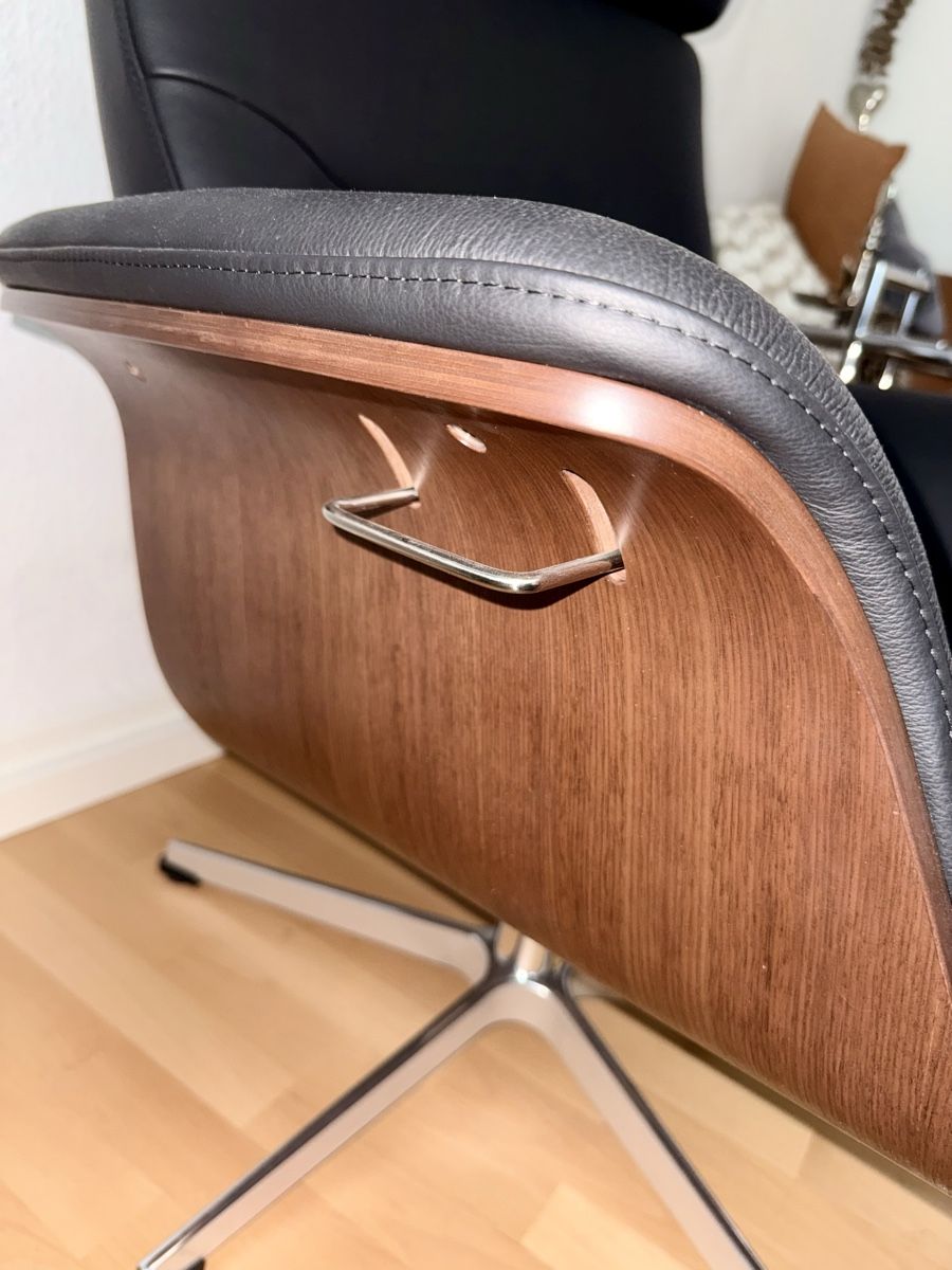 Poltrone: Conform Relaxsessel mit Hocker in edler Optik – Nuovo (secondo la descrizione) da Winterthur venduto da Bertella 2
