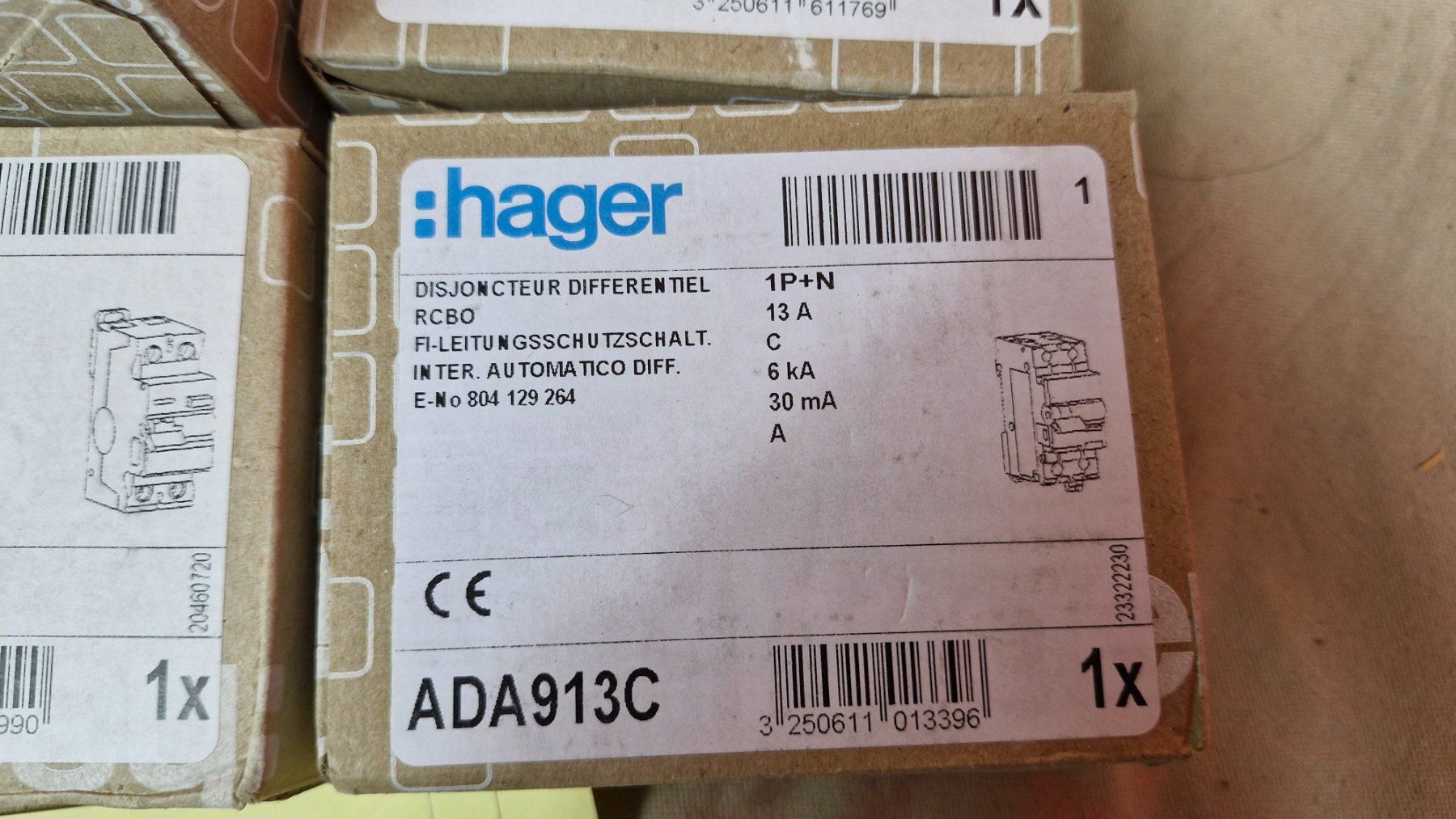Hager Interruttori: Div. Hager FI Schutzschalter Restposten (301) – Nuovo e nell'imballaggio originale da Dorf venduto da Zur-Lingg 3