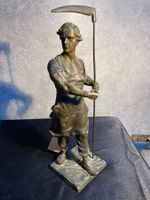 Sculpture régule paysan XXème Skulptur Regula
