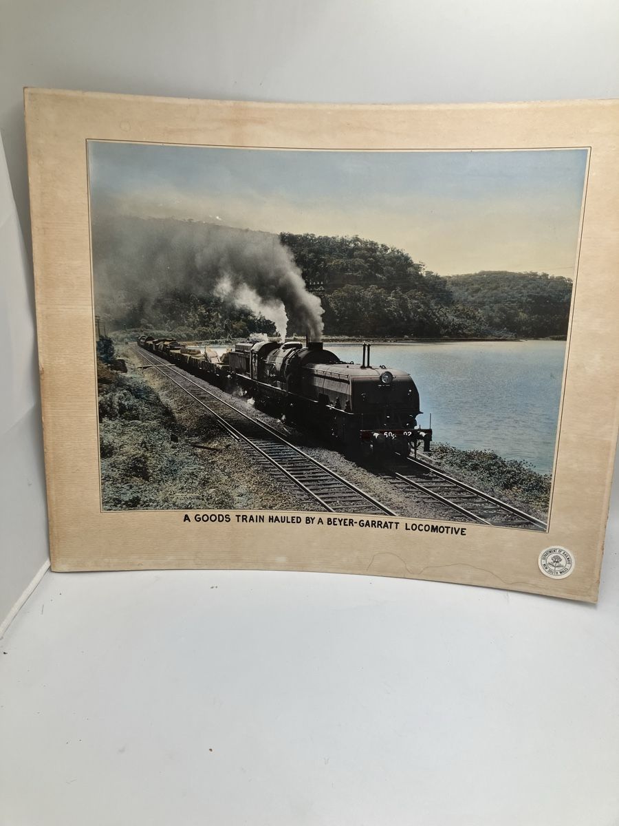 Foto & Immagini: Grande photo de train ancienne  – Usato da fribourg venduto da Retroverso