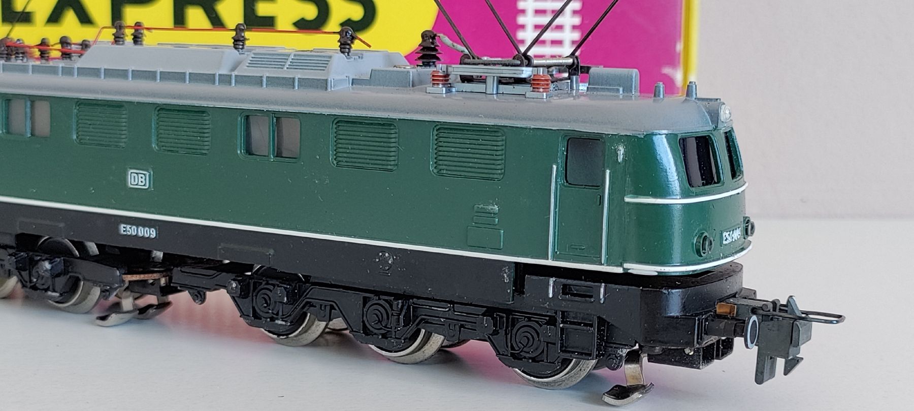Trix Modelleisenbahnen: Trix-Express H0-E-Lokomotive"BR·E50·009"|Art.2235|inkl.OVP – Gebraucht aus Boswil von MAF_952 4