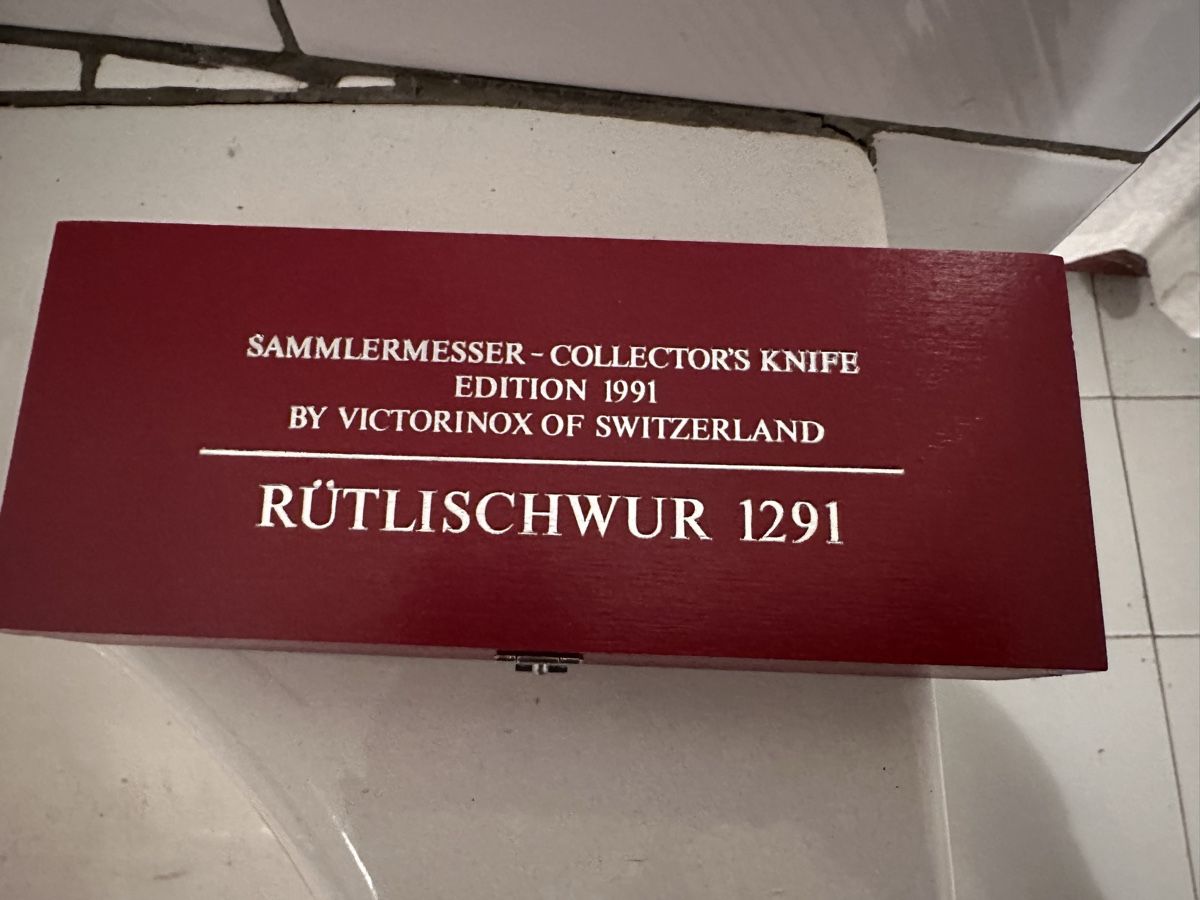 Victorinox Coltelli tascabile: Victorinox 1991 Rutli – Usato da Morbio Inferiore venduto da Ecod 6