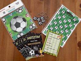 Décoration anniversaire Football - tout est neuf