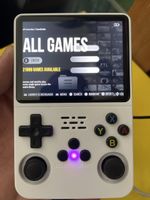 Open Source Retro Game Console R36S Neuwertig Weiss+21896 Sp