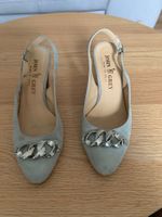 John Grey Leder Pumps 38.5 Made in Italy