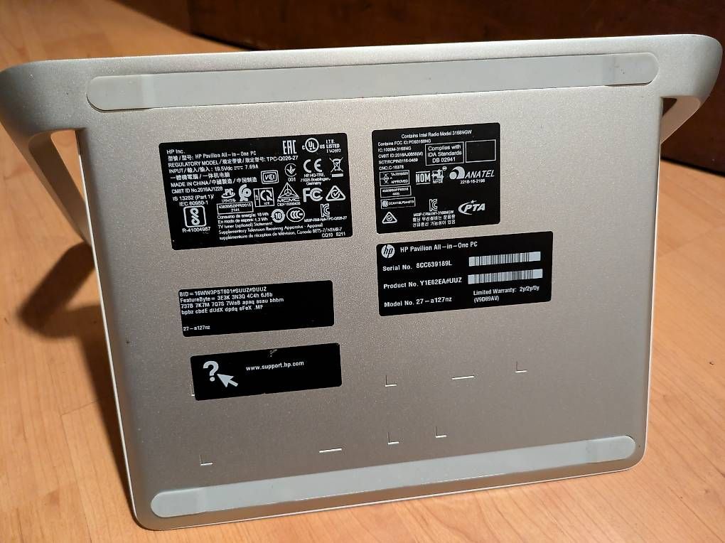 PC: HP Pavilion All-in-one Standfuss – Usato da Binningen venduto da Smile-46 2
