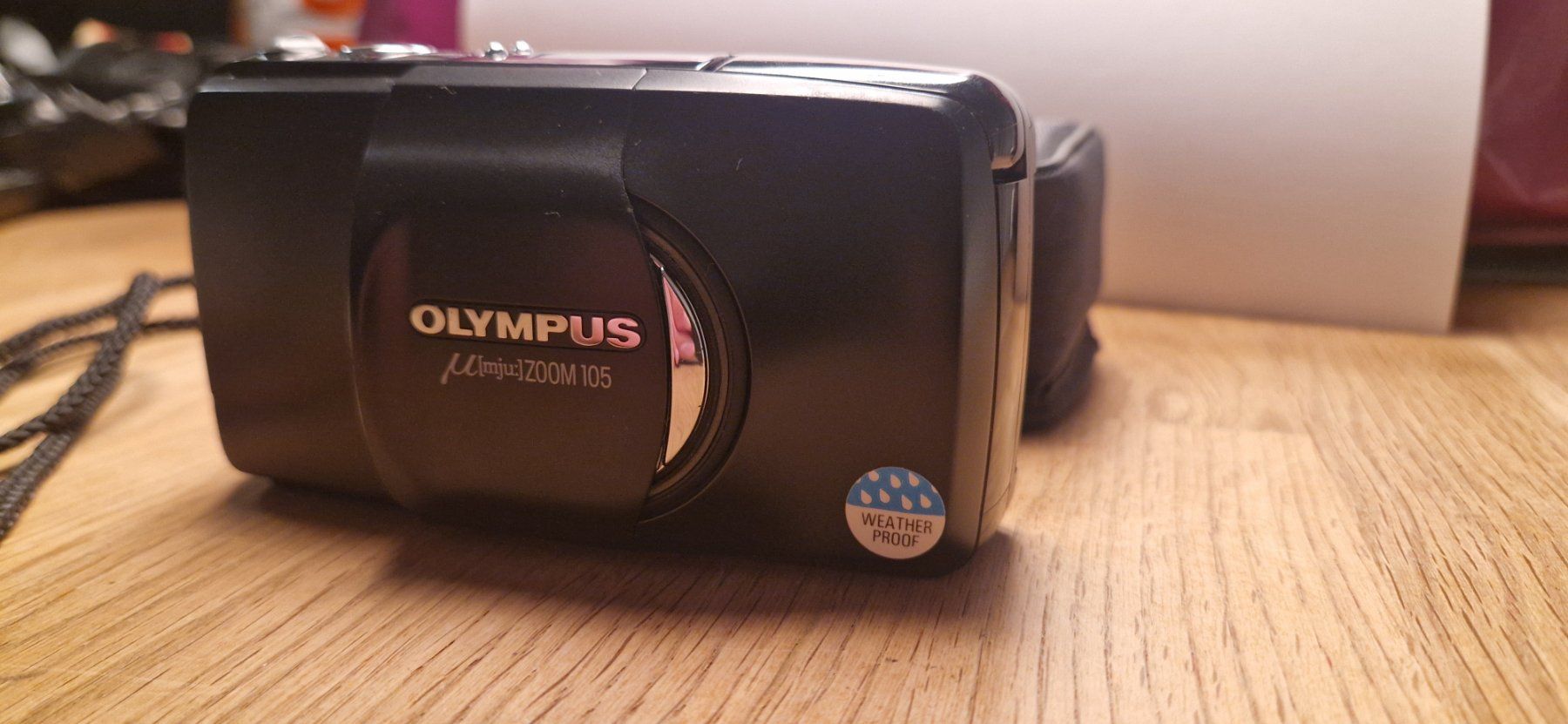 Olympus Fotocamera: Olympus Mju Zoom 105 Analog Kompaktkamera – Usato da Zürich venduto da Lina049