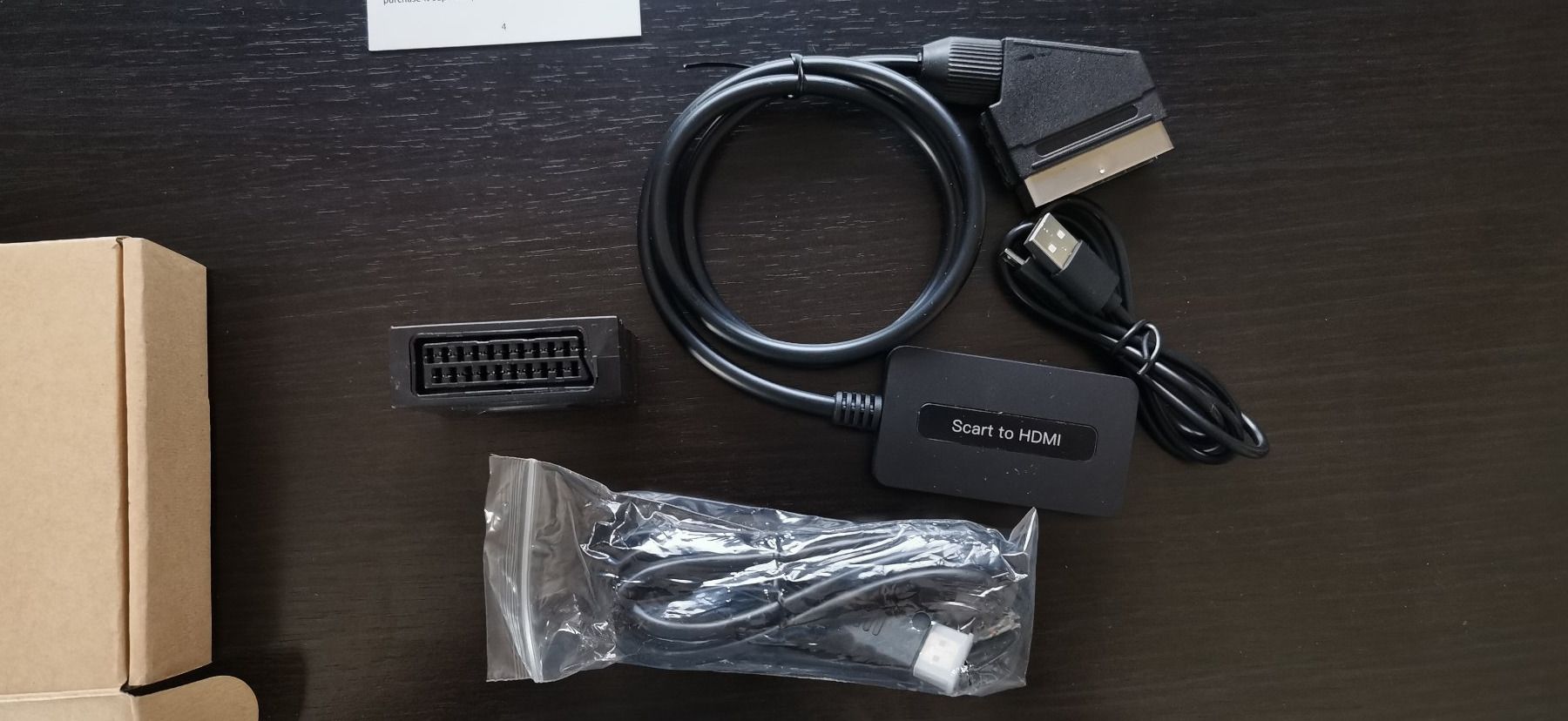 Kabel: HDMI auf Scart Converter Cable 4:3&16:9 – Neu und originalverpackt aus Cordast von Bluelaser 1