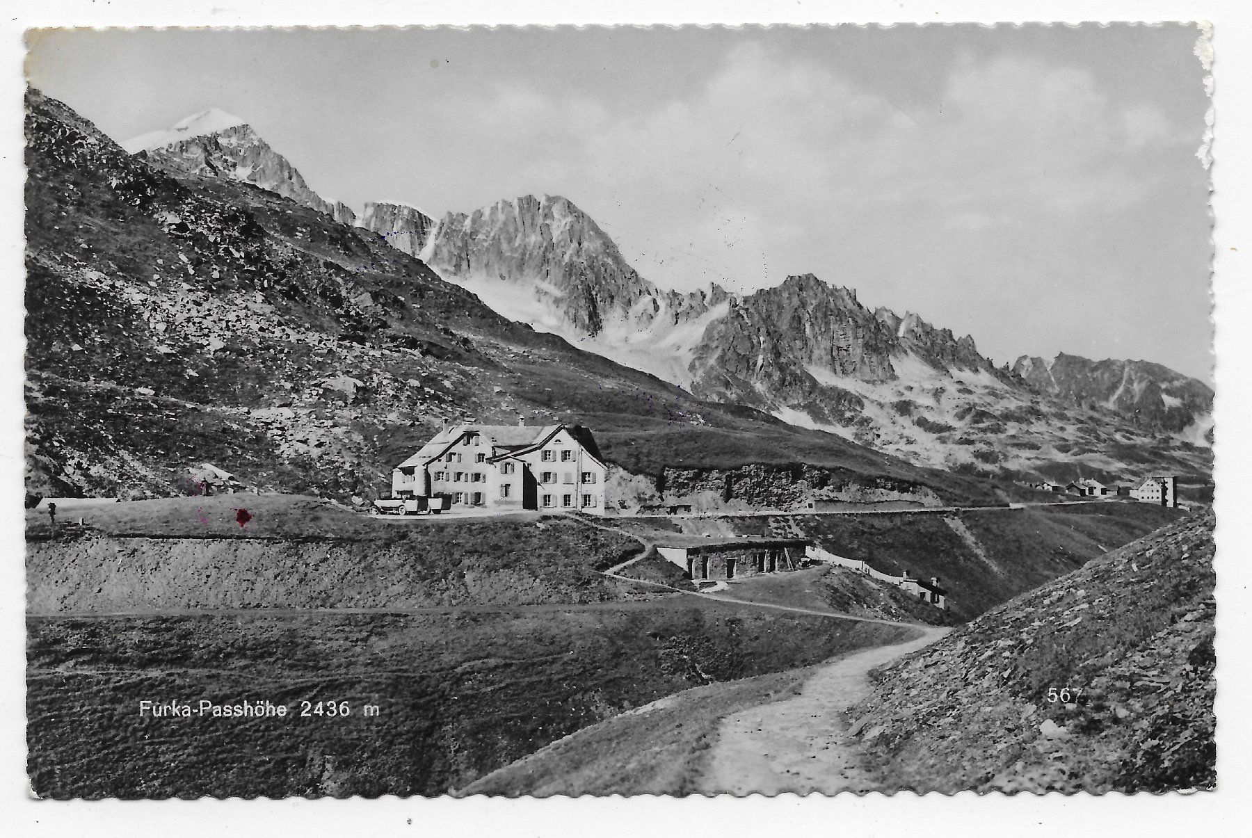 Cartes postales: Furka Passhöhe – D'occasion à Hefenhofen par Richsalz