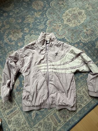 Adidas Windbreaker Jacke Lila Grösse 36/38 Sommerjacke 💜