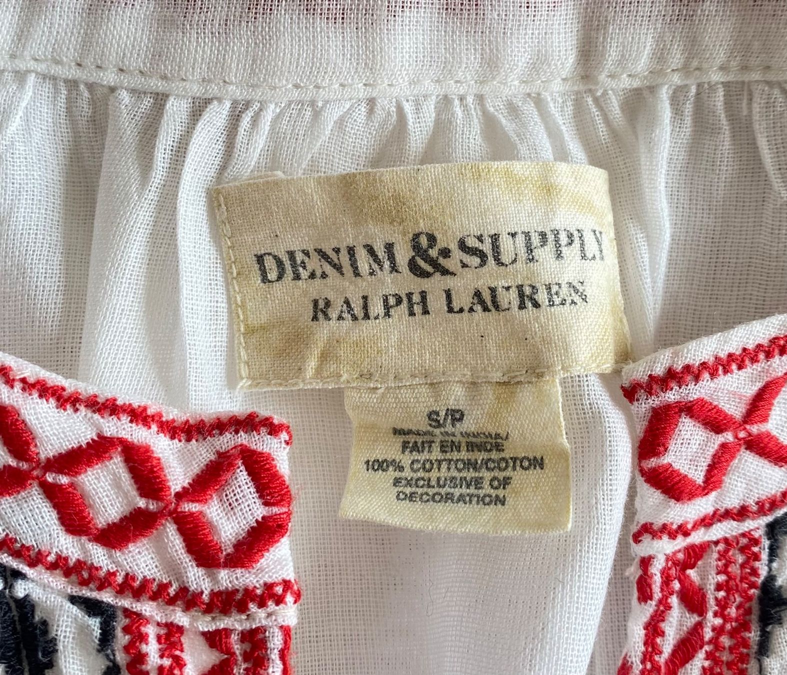 Ralph Lauren Camicette: Denim & Supply Ralph Lauren Bluse Grösse S – Usato da Oberwil BL venduto da Leni-Mischi 3