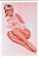 Postkarte "Pin-up".