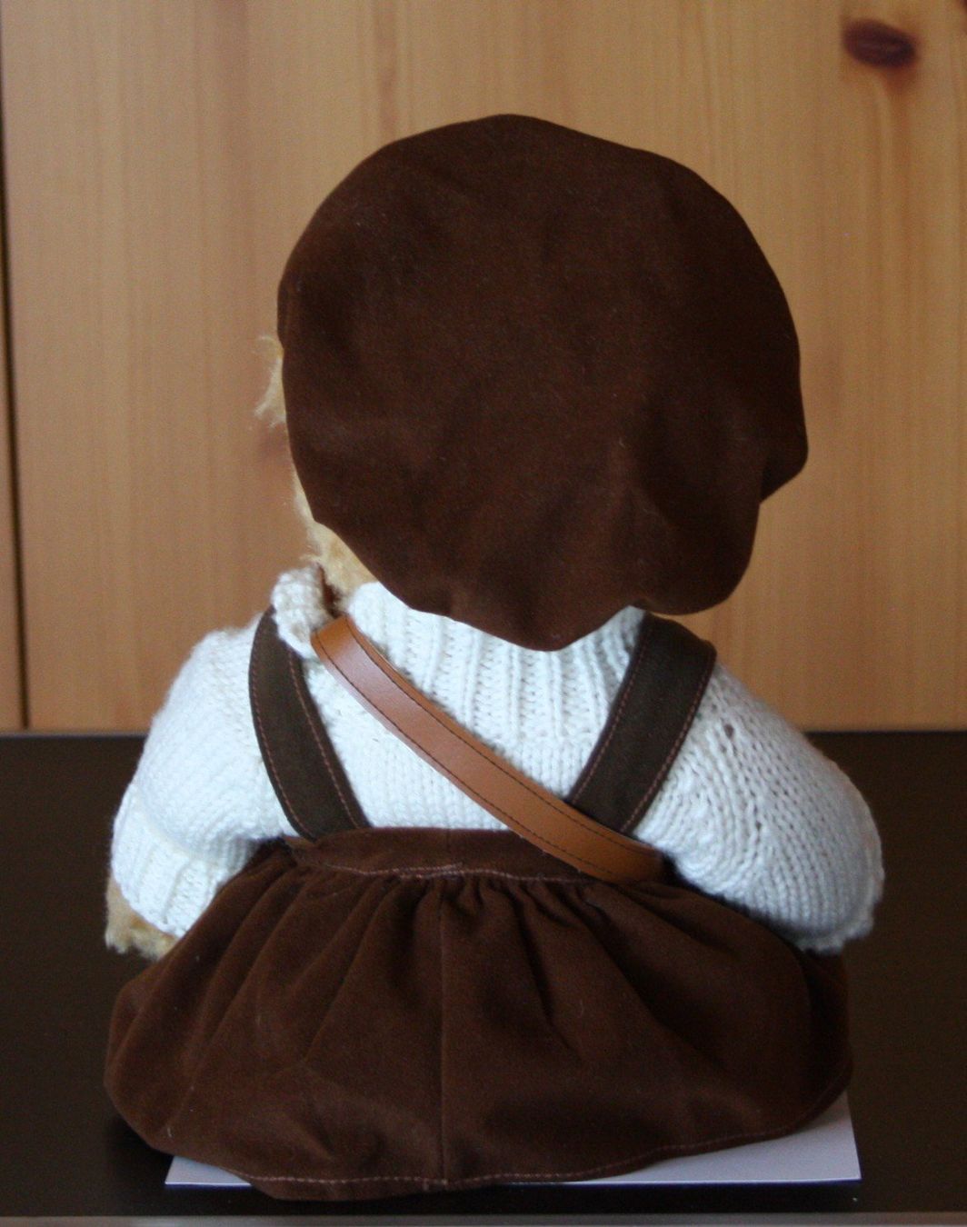 Giocattoli: Teddybär  Bär sitzend mit Rock und Tasche – Usato da Flüelen venduto da Diversicum-Shop 3