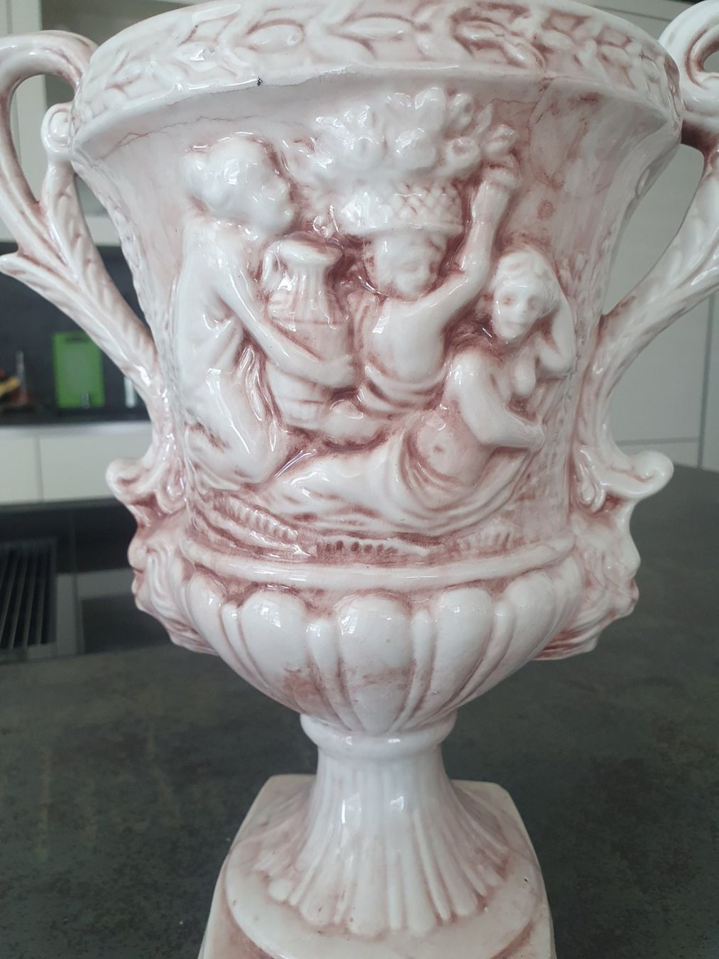 Pentole: Schöne Blumenvase, Amphorenvase, Blumenübertopf – Usato da Reinach venduto da 3Guggerli 2