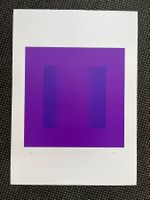 Serigrafie / Konkrete Kunst von Jakob Bill 1980   (ID B5689)