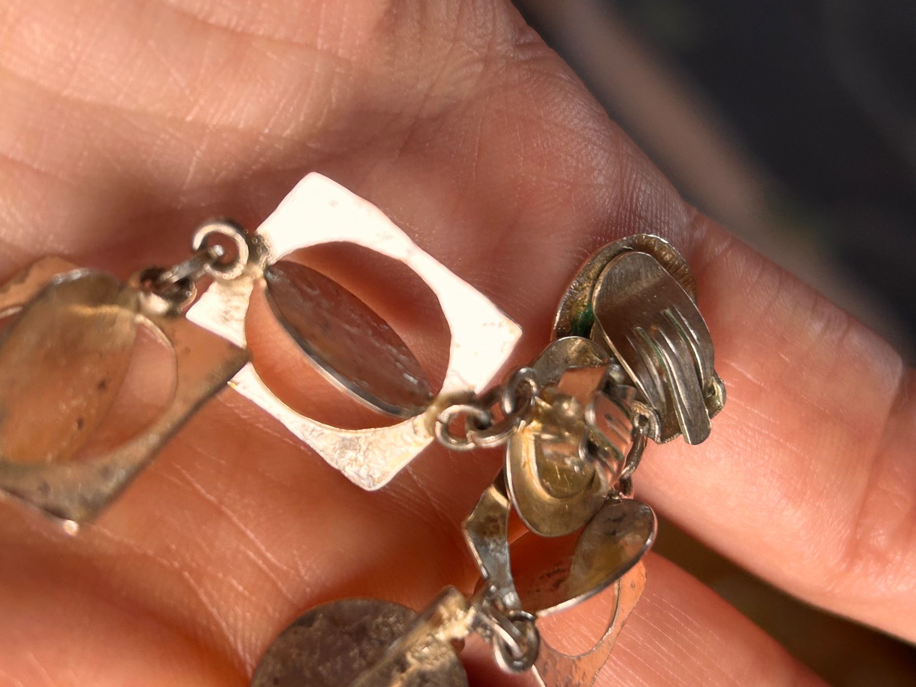 Boucles d'oreille: Silber Ohrhänger Unikat Handarbeit Design modern – D'occasion à Dittingen par Bellevista 9