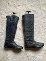 Schicke Lederstiefel Gr. 6
