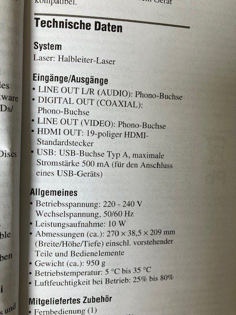 Sony Audio- & Mediensysteme: Sony DVD-Player DVP-SR760H – Gebraucht aus Solothurn von Zsusanna 4