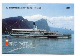 Markenheftchen Pro Patria 1999 Nr. 11 ET Luzern 5.5.1999