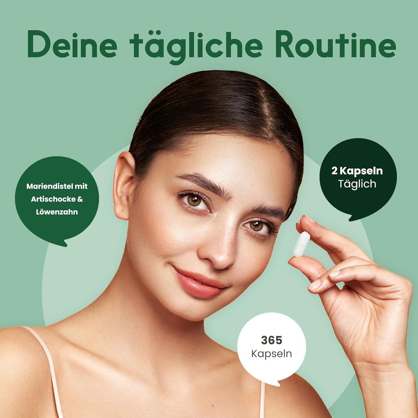 Cibi & Specialità: Mariendistel Komplex 365 Kapseln Artischocke – Nuovo e nell'imballaggio originale da Suhr venduto da SchnapperCH 2