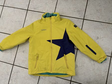 Jako-o  Winterjacke gelb, Gr. 140 - 146 Warm für den Winter!