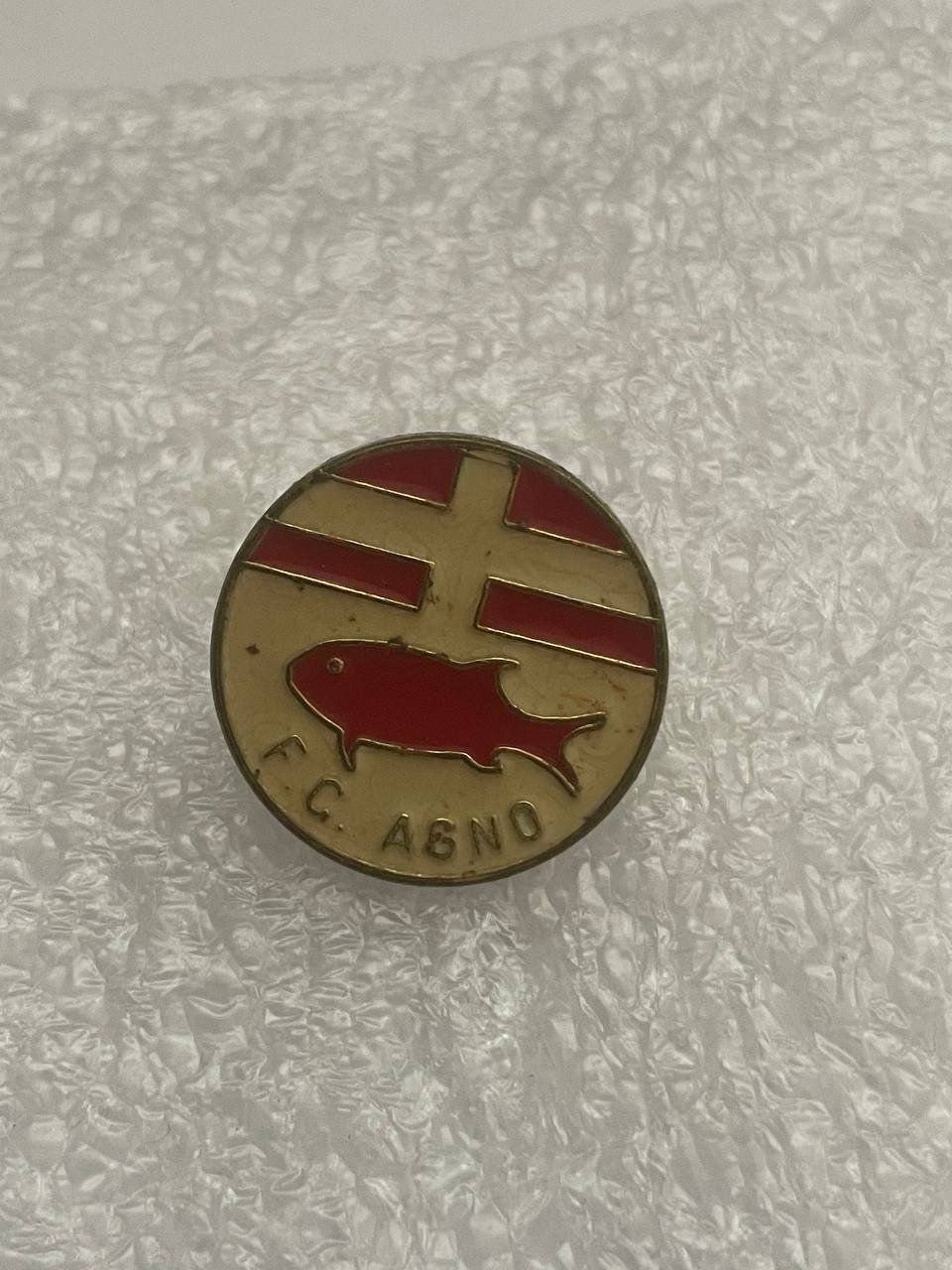 Plaketten & Abzeichen: 206. Pin - FC Agno – Gebraucht aus Luzern von Irek 1