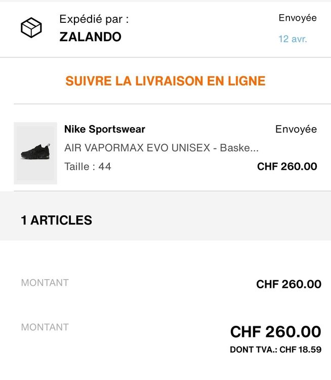 Air vapormax montant on sale