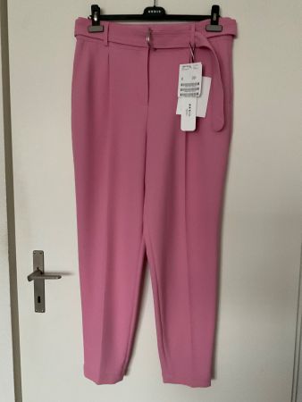 AKRIS Punto Hose Gr 40 rosa NEU Kaufetikette NP 519