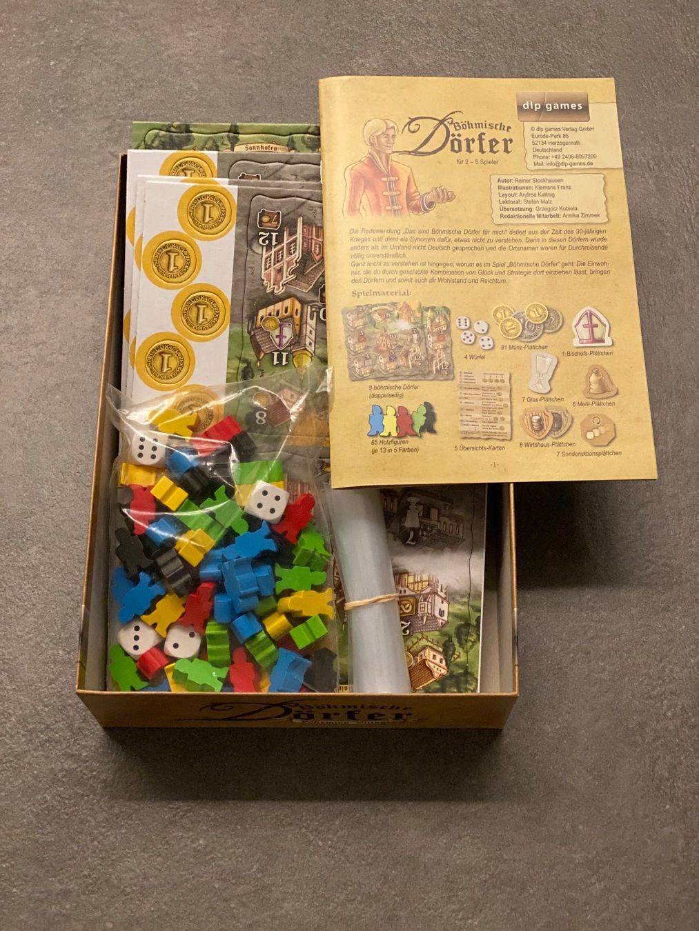 Spiele: Böhmische Dörfer Brettspiel – Gebraucht aus Au (ZH) von Thanks 2
