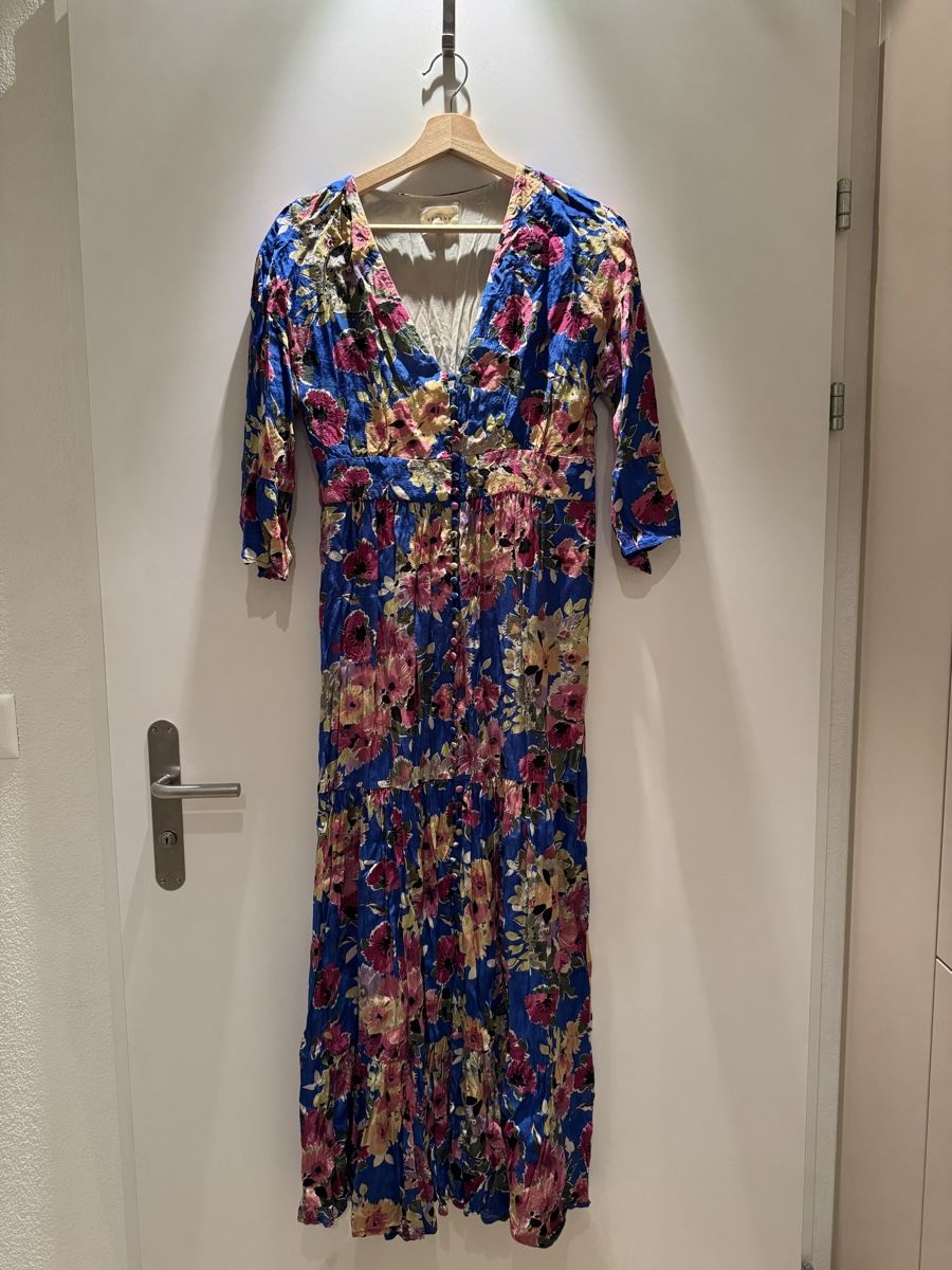 Sezane Robes: Sezane Maxikleid mit Blumenmuster, Größe 38 – Neuf (Voir description) à Lachen SZ par emm_l5sb