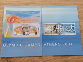 Briefmarken Olympische Spiele 2004