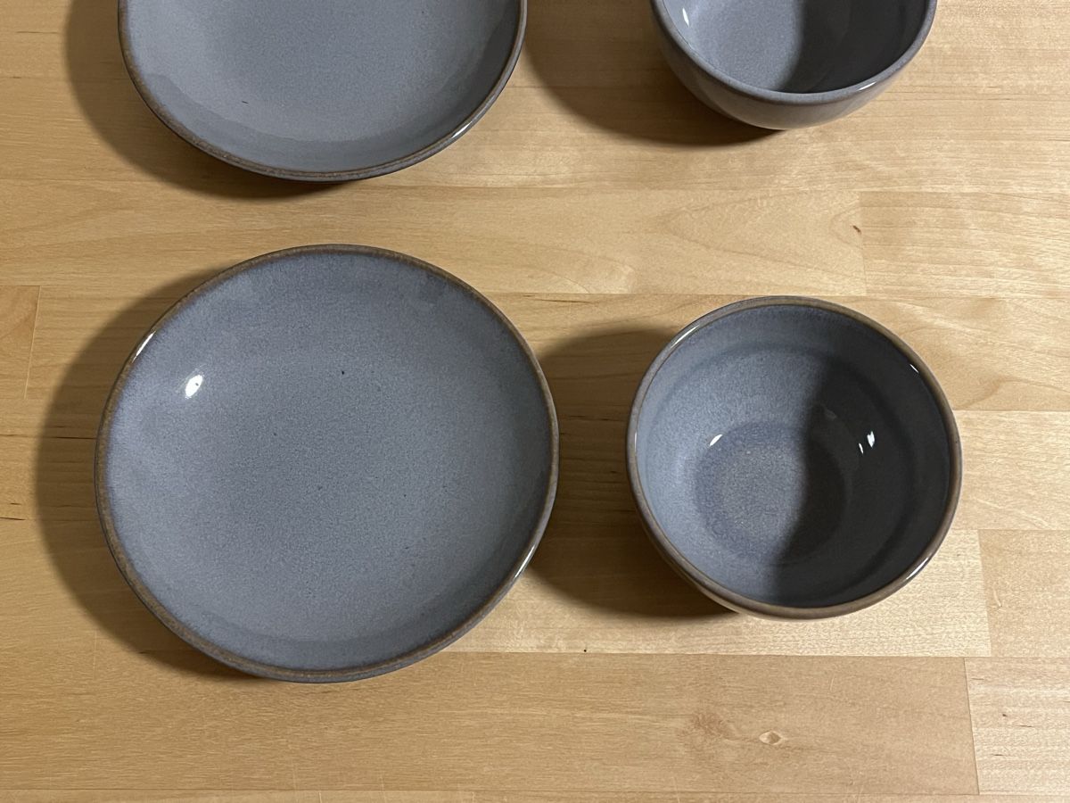 Set di piatti: Kleines Schalen Set grau ab 1.- – Usato da Dielsdorf venduto da RetroMeister 2