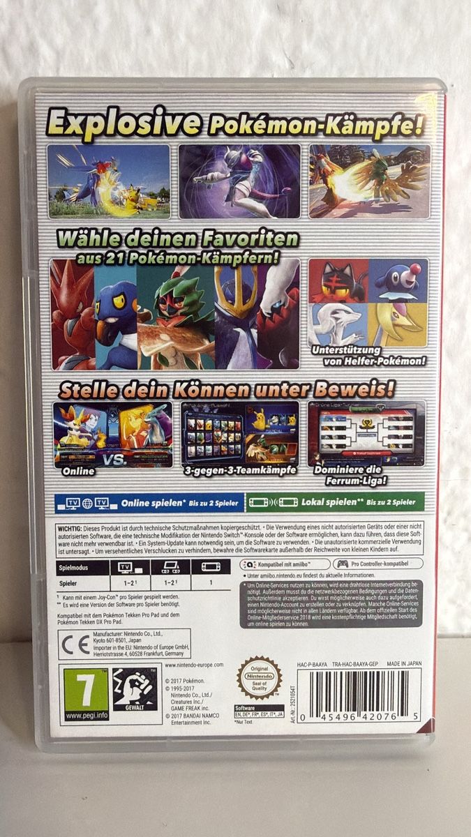 Pokémon Spiele: Pokemon Tekken DX - Nintendo Switch Game – Gebraucht aus Ehrendingen von bubulence 1