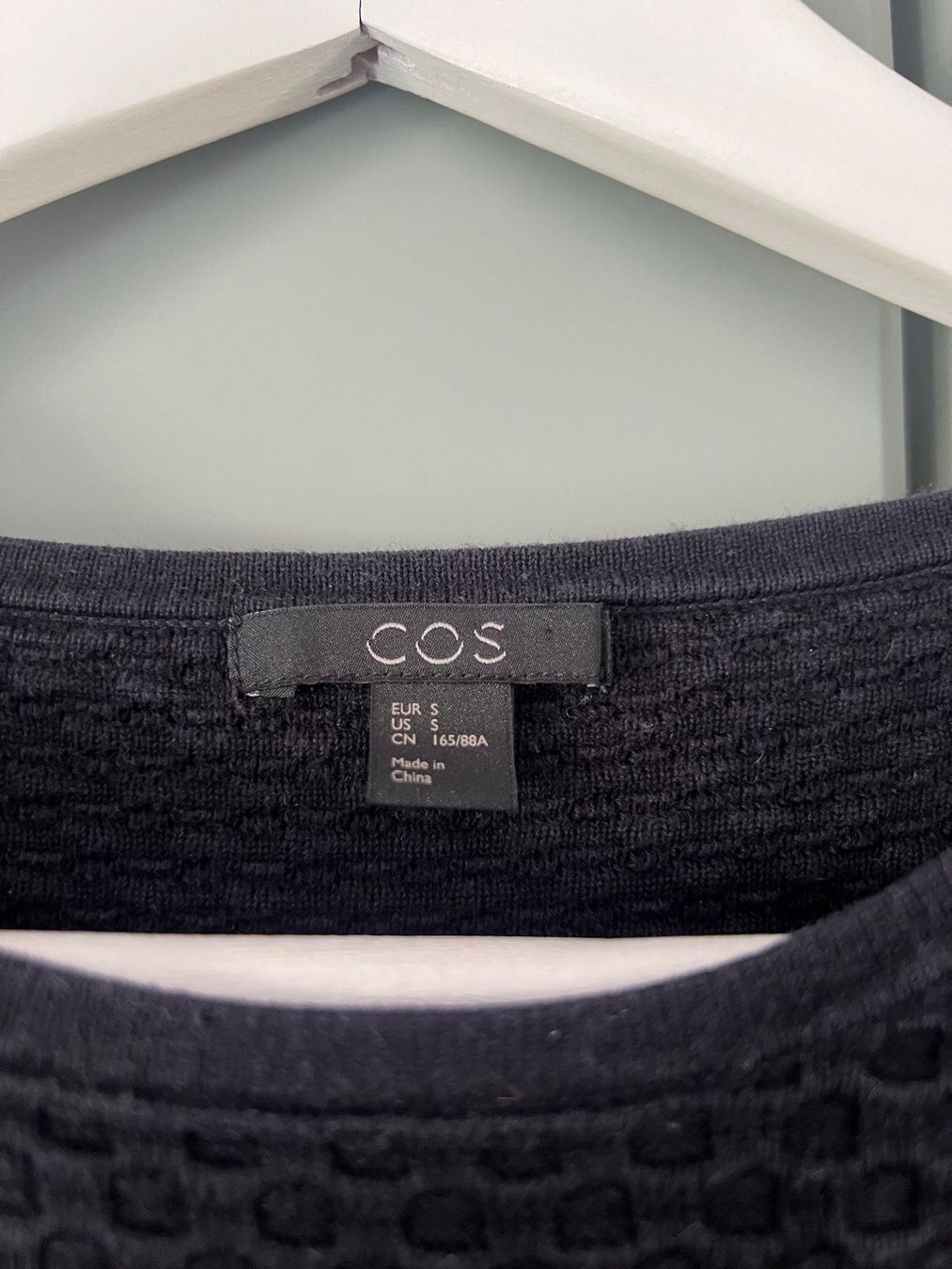 Cos Pullover & Sweatshirts: Extralanger Pulli von COS, Gr. S, marine, 100% Baumwolle – Gebraucht aus Zürich von Nora321 4